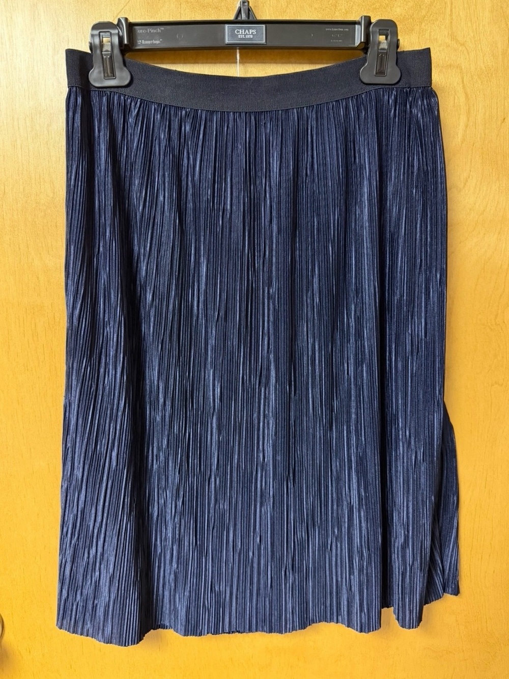 Apt 9 Pleated Navy Skirt